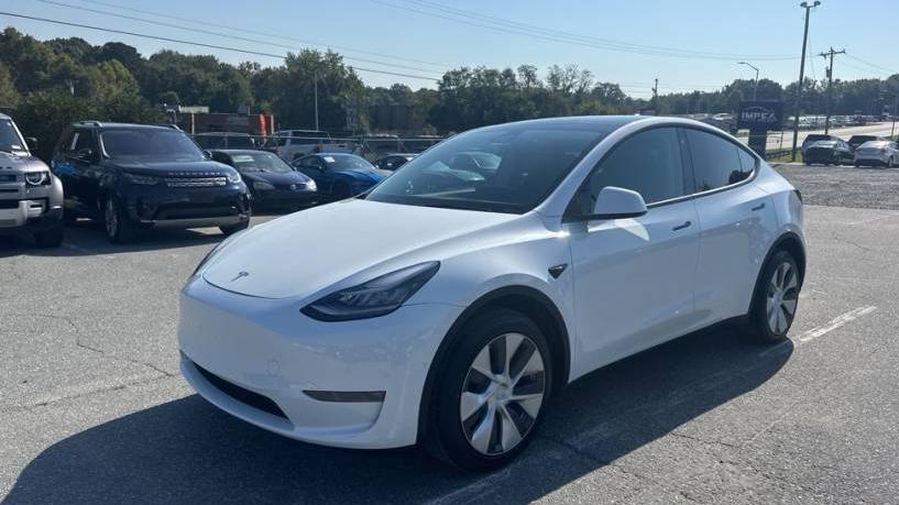 TESLA MODEL Y 2021 5YJYGDEE3MF265626 image